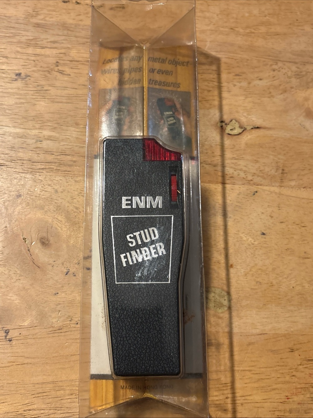 Vintage ENM Black Stud Finder